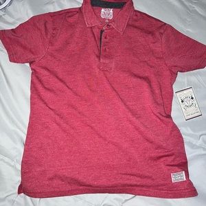 Boy Size 12 red polo. Never worn. With tags